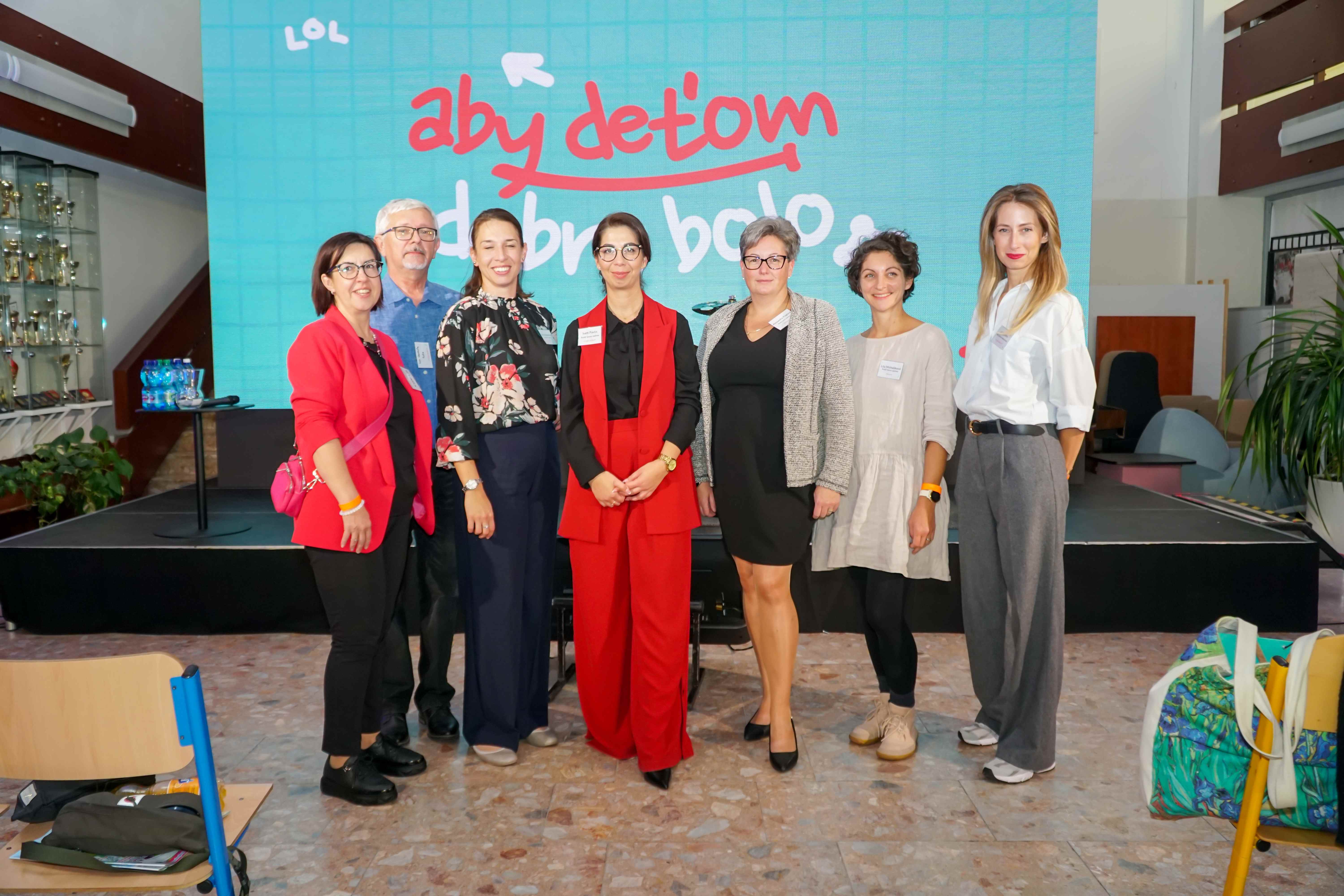 Tím konferencie Aby deťom dobre bolo